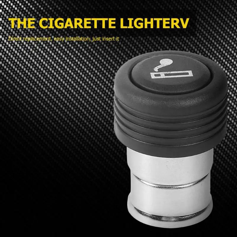 12V Car Power Plug Cigarette Lighter Socket Output Automobile Practical Direct Replacement Easy to Install Ignition 20mm
12V Car Power Plug Cigarette Lighter Socket Output Automobile Practical Direct Replacement Easy to Install Ignition 20mm