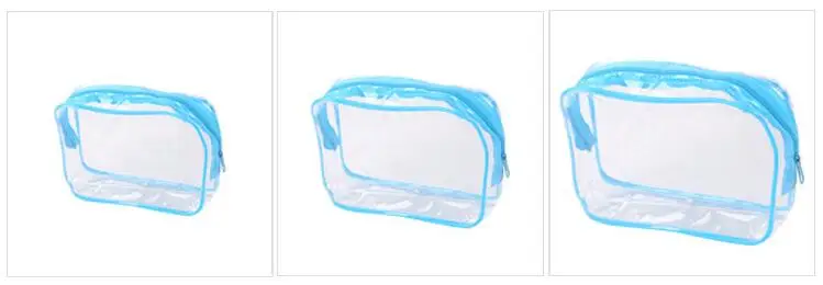 Description Picture 5 of itemTravel Transparent Cases Clothes Toiletries Storage Bag Box Luggage Towel Suitcase Pouch Zip Bra Cosmetics Underwear Organizer