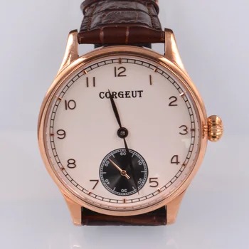 44MM Corgeut Watch Fashion Leather white dial Mechanical Hand Winding Watch Seagull 6497 movement Sport Wrist Man gold case
44MM Corgeut Watch Fashion Leather white dial Mechanical Hand Winding Watch Seagull 6497 movement Sport Wrist Man gold case
