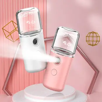 Portable Mist Humidifier USB Recharging Facial Steamer Cooling Hydrating Device humidifier can create fine mist for absorption
Portable Mist Humidifier USB Recharging Facial Steamer Cooling Hydrating Device humidifier can create fine mist for absorption