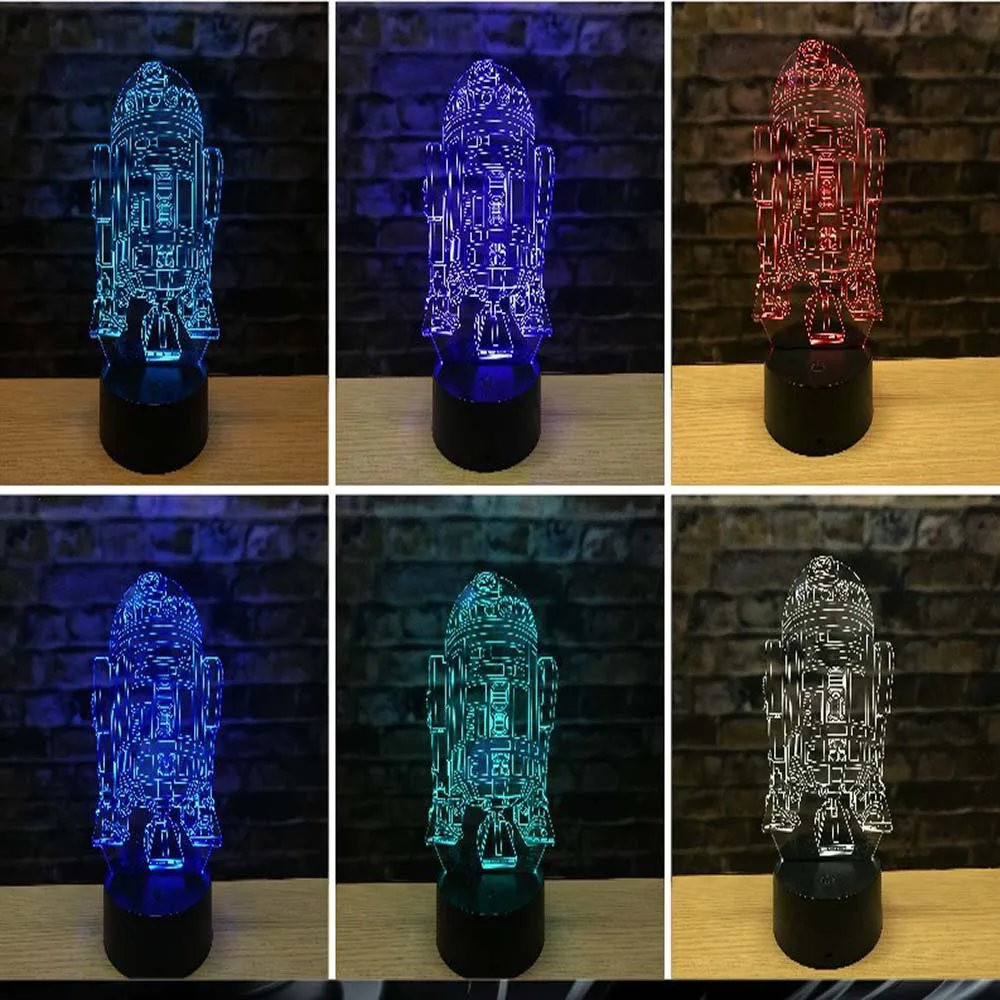 Lamps 3d-Night-Light Star Wars Battleship 3D Cool Star Colorful LED Visual Stereo Light Bedside Lamp Table Lamp Children Toy
Lamps 3d-Night-Light Star Wars Battleship 3D Cool Star Colorful LED Visual Stereo Light Bedside Lamp Table Lamp Children Toy