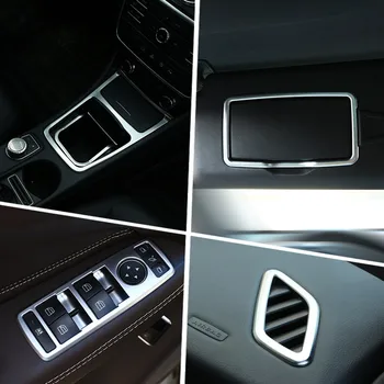 Car Console Armrest Gear Shift Frame CD Panel Decoration Sticker Air Outlet Cover Trim For Mercedes Benz CLA C117 W117 GLA X156
Car Console Armrest Gear Shift Frame CD Panel Decoration Sticker Air Outlet Cover Trim For Mercedes Benz CLA C117 W117 GLA X156