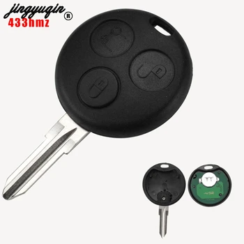 jingyuqin 5pcs Car key For Mercedes Benz SMART Fortwo 450 Forfour Roadster Chiave 433MHz 3 Button Blank Blade Remote Key Shell
jingyuqin 5pcs Car key For Mercedes Benz SMART Fortwo 450 Forfour Roadster Chiave 433MHz 3 Button Blank Blade Remote Key Shell