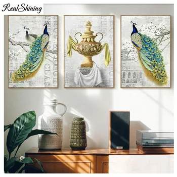 3pcs Diamond Painting Noble Peacock Emerald Flower Vase Diamond embroidery china style 5d diy full square/round gifts FS7240
3pcs Diamond Painting Noble Peacock Emerald Flower Vase Diamond embroidery china style 5d diy full square/round gifts FS7240
