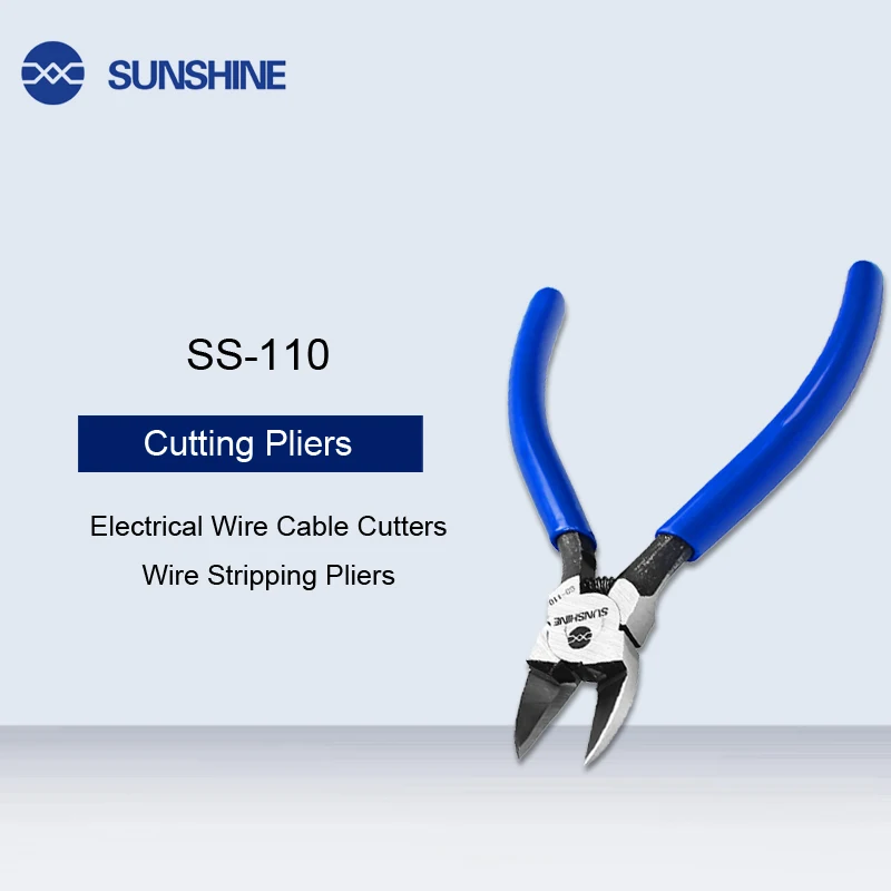 SS-110 Multi-Function Wire Stripper Cutter Pliers Electrical Wire Cable Cutters Cutting For Jewelry DIY Nipper Hand Tools
SS-110 Multi-Function Wire Stripper Cutter Pliers Electrical Wire Cable Cutters Cutting For Jewelry DIY Nipper Hand Tools