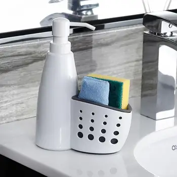 2 in 1 Refillable Odorless Liquid Detergent Bottle Dispenser Storage Box Sponge Holder Convenience To Use
2 in 1 Refillable Odorless Liquid Detergent Bottle Dispenser Storage Box Sponge Holder Convenience To Use