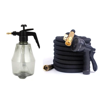 1 Pcs Gardening Pressure Watering Spray Bottle & 1 Set Quick Connect Universal Joint 3 Times Telescopic Hose 
1 Pcs Gardening Pressure Watering Spray Bottle & 1 Set Quick Connect Universal Joint 3 Times Telescopic Hose