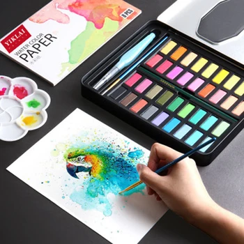 36 Colors /Set Watercolor Palette Solid Watercolor Paint Set Portable Drawing Brush Acrylic Art Supplies for Artist YD40
36 Colors /Set Watercolor Palette Solid Watercolor Paint Set Portable Drawing Brush Acrylic Art Supplies for Artist YD40