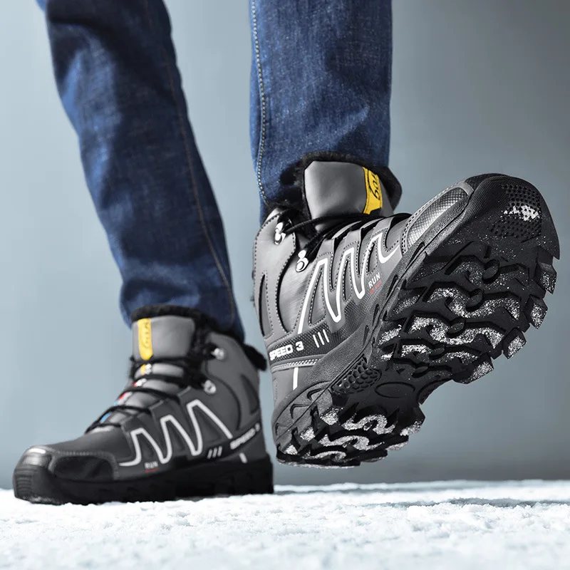 Northeast Snow Boots Men's Winter Warm plus Velvet Large Size Cotton-padded Shoes 45 Outdoor Waterproof Anti-slip 46 Hight-top C
Northeast Snow Boots Men's Winter Warm plus Velvet Large Size Cotton-padded Shoes 45 Outdoor Waterproof Anti-slip 46 Hight-top C