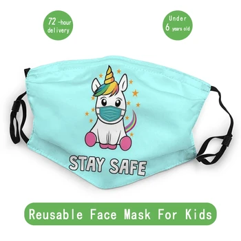 Cute Unicorn Children Reusable Face Mask Stay Safe Anti Haze Dustproof Mask Protection Cover Respirator Mouth Muffle
Cute Unicorn Children Reusable Face Mask Stay Safe Anti Haze Dustproof Mask Protection Cover Respirator Mouth Muffle