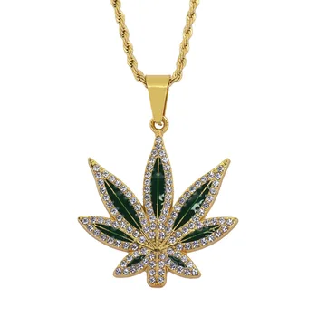 Cuba Hemp Leaf Necklace Hip-hop Rock Street Zinc Alloy Gold Chain Colored Glaze Pendant Fashion For Man Jewelry Christmas Gift
Cuba Hemp Leaf Necklace Hip-hop Rock Street Zinc Alloy Gold Chain Colored Glaze Pendant Fashion For Man Jewelry Christmas Gift