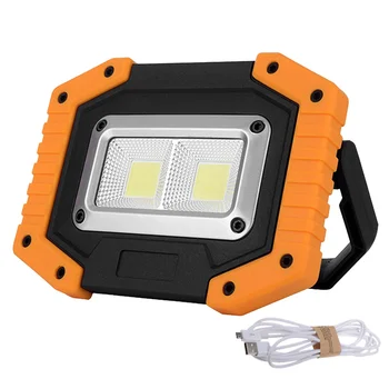 30W COB LED Portable Spotlight Rechargeable Outdoor Working Light For Hunting Camping Lamp Floodlight Searchlight 18650 Battery
30W COB LED Portable Spotlight Rechargeable Outdoor Working Light For Hunting Camping Lamp Floodlight Searchlight 18650 Battery