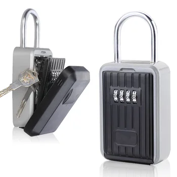 Key Lock Box Wall Mounted Key Safe Box Watherproof 4 Digit Combination Key Storage Lock Box indoor outdoor(019)
Key Lock Box Wall Mounted Key Safe Box Watherproof 4 Digit Combination Key Storage Lock Box indoor outdoor(019)