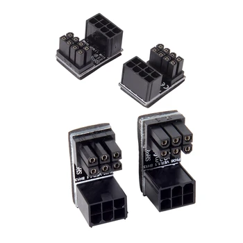 AMS-4 Pcs 180 Degree Angled Power Adapter for Desktops Image Card, 2 Pcs Atx 8Pin Male to 8Pin Female & 2 Pcs Atx 6Pin Female to
AMS-4 Pcs 180 Degree Angled Power Adapter for Desktops Image Card, 2 Pcs Atx 8Pin Male to 8Pin Female & 2 Pcs Atx 6Pin Female to