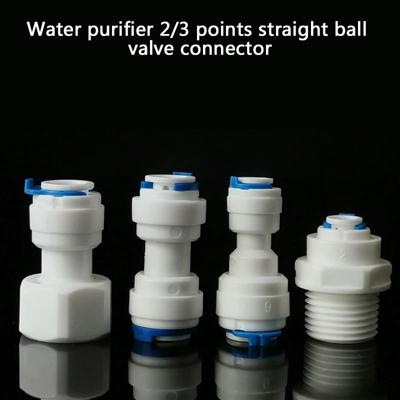 RO Water System Equal Straight 1/4" 3/8" Hose Connection Coupling Reducing Plastic Quick Pipe Fitting Reverse Osmosis Connector
RO Water System Equal Straight 1/4" 3/8" Hose Connection Coupling Reducing Plastic Quick Pipe Fitting Reverse Osmosis Connector
