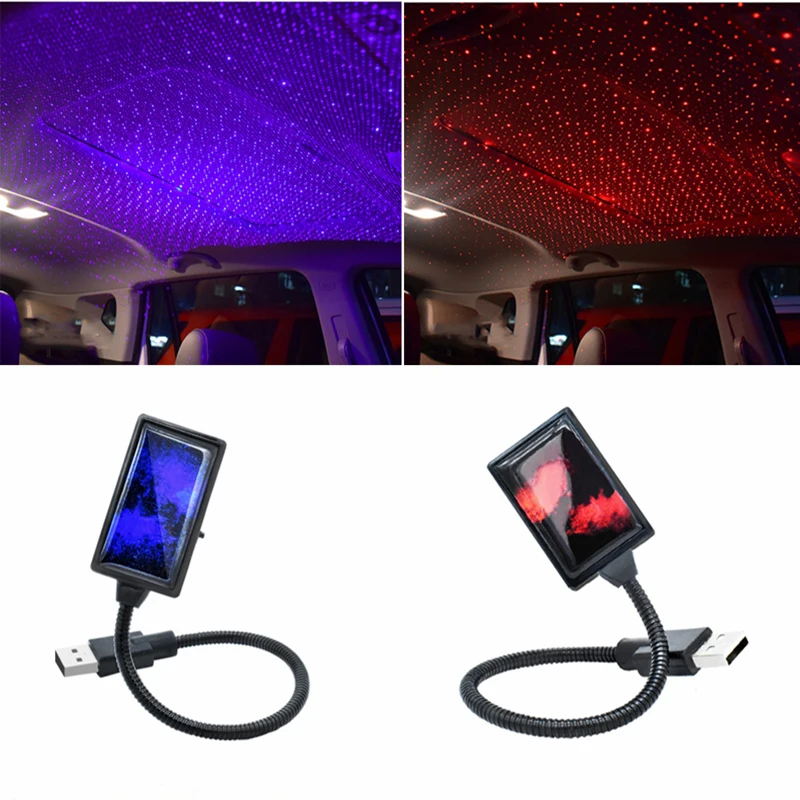 Colorful Mini LED DJ Disco Effect Lights Car Interior Decoration USB Automatic Rotation Voice Control Star Laser Projector Light
Colorful Mini LED DJ Disco Effect Lights Car Interior Decoration USB Automatic Rotation Voice Control Star Laser Projector Light