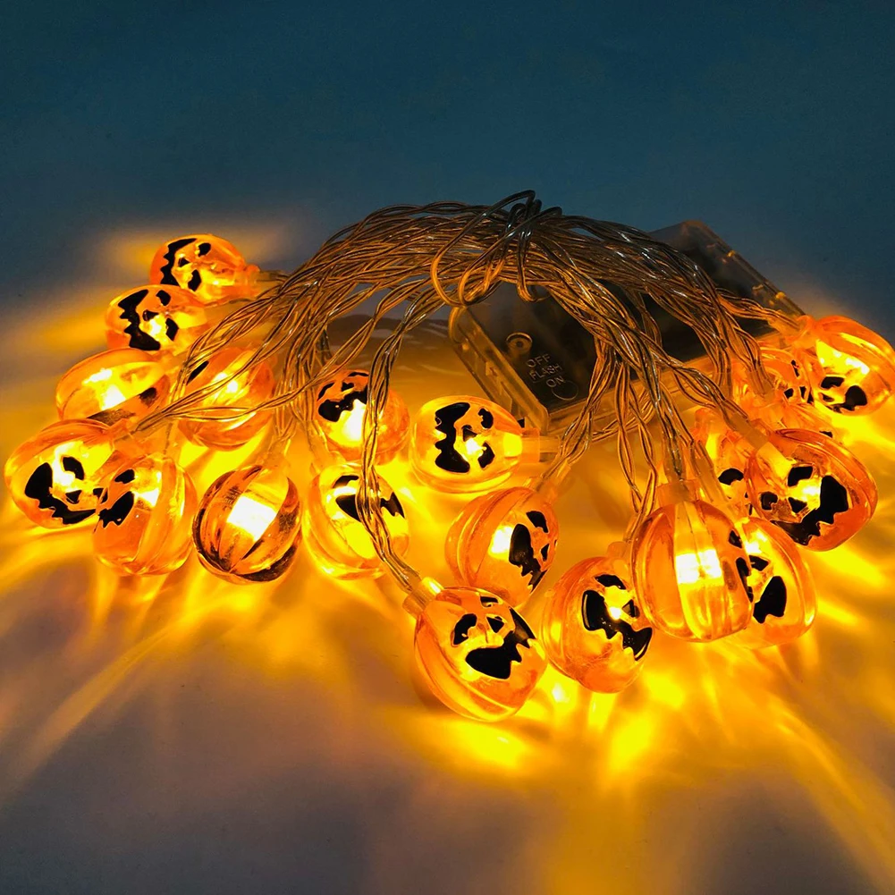 Halloween Pumpkin Lamp 1.65M 10LED / 3M 20 LED String Lights DIY Holiday Party Decor Scary Courtyard Decoration LED Dropshipping
Halloween Pumpkin Lamp 1.65M 10LED / 3M 20 LED String Lights DIY Holiday Party Decor Scary Courtyard Decoration LED Dropshipping