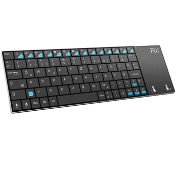 Rii I12+ Ultra Slim 2.4G Wireless Keyboard with Touchpad Version QWERTY for PS4 PC Smart TV IPTV Android TV Box
Rii I12+ Ultra Slim 2.4G Wireless Keyboard with Touchpad Version QWERTY for PS4 PC Smart TV IPTV Android TV Box