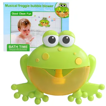 Outdoor Bubble Frog Baby Bath Toy Bubble Maker Swimming Bathtub Soap Machine Toys for Children With Water Toy
Outdoor Bubble Frog Baby Bath Toy Bubble Maker Swimming Bathtub Soap Machine Toys for Children With Water Toy