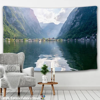 Live Photo Clear Mountain and Green Water Large Landscape Printed Tapestry Psychedelic Wall Hanging Bohemian Wall Art Home Decor
Live Photo Clear Mountain and Green Water Large Landscape Printed Tapestry Psychedelic Wall Hanging Bohemian Wall Art Home Decor