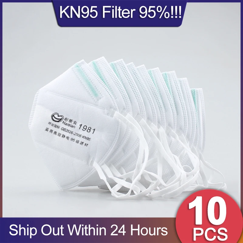 10pcs Face Masks 95% Protective Korean Mouth Mask PM 2.5 Filter Masques Respirator Mask k95 ffp Reusable Facemask Cover FF maska
10pcs Face Masks 95% Protective Korean Mouth Mask PM 2.5 Filter Masques Respirator Mask k95 ffp Reusable Facemask Cover FF maska