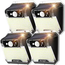 Solar Outdoor Lights Motion Sensor Waterproof, 148 LED Security Lights Dusk to Dawn Wireless with 3 Modes Super Bright
Solar Outdoor Lights Motion Sensor Waterproof, 148 LED Security Lights Dusk to Dawn Wireless with 3 Modes Super Bright