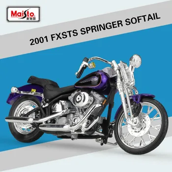 MAISTO 1:18 HALLEY 2001 FXSTS SPRINGER SOFTAIL Diecasts Motorcycles Simulation Alloy Model Collection Gift Metal Toy Decoration
MAISTO 1:18 HALLEY 2001 FXSTS SPRINGER SOFTAIL Diecasts Motorcycles Simulation Alloy Model Collection Gift Metal Toy Decoration