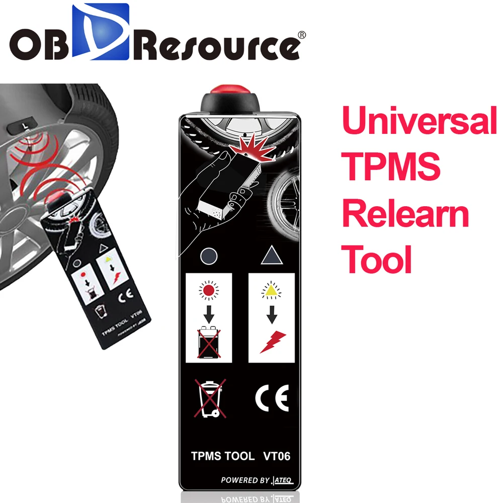 Universal VT06 Car TPMS Activation Tool ATEQ VT6 Auto Tire Pressure Monitor Sensor Reset For GM Ford Opel Benz BMW Buick EL50448
Universal VT06 Car TPMS Activation Tool ATEQ VT6 Auto Tire Pressure Monitor Sensor Reset For GM Ford Opel Benz BMW Buick EL50448