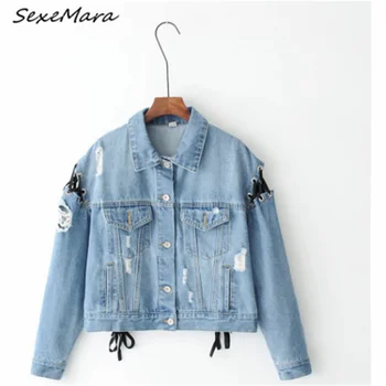 Loose Regual Fashion Denim Jacket Plus Size 2019 Streetwear Blue Fall Solid Denim Jacket Women
Loose Regual Fashion Denim Jacket Plus Size 2019 Streetwear Blue Fall Solid Denim Jacket Women