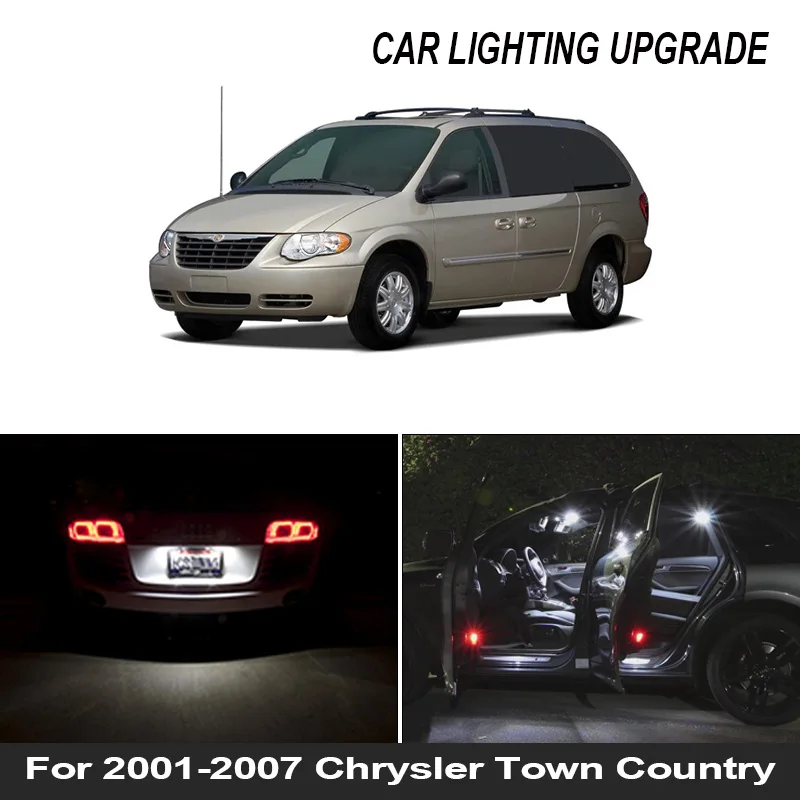 15x White Canbus Car LED Interior Light Bulbs Kit For 2001-2007 Chrysler Town Country Map Dome Trunk Door Plate Glove Box Lamp
15x White Canbus Car LED Interior Light Bulbs Kit For 2001-2007 Chrysler Town Country Map Dome Trunk Door Plate Glove Box Lamp