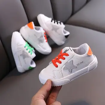 Child Shoes Girls Boys Sport Shoes Antislip Soft Bottom Kids Baby Sneaker Casual Flat Sneakers white Shoes size 21-30 kids shoes 
Child Shoes Girls Boys Sport Shoes Antislip Soft Bottom Kids Baby Sneaker Casual Flat Sneakers white Shoes size 21-30 kids shoes