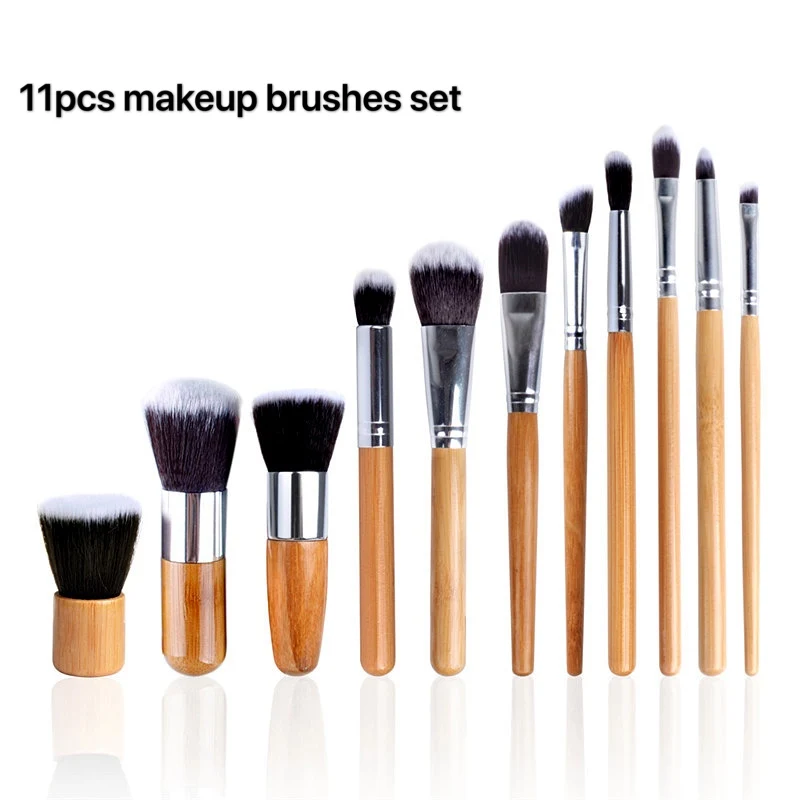11pcs Janpanese Style Kabuki Brushes Bamboo Makeup Brush Set Eyeshadow Maquiagem Foundation Cosmetics Make Up Brushes Set
11pcs Janpanese Style Kabuki Brushes Bamboo Makeup Brush Set Eyeshadow Maquiagem Foundation Cosmetics Make Up Brushes Set