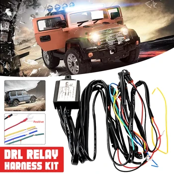 DRL LED Daytime Running Light Relay Harness Automatic On Off Control Switch 12V Warning lights
DRL LED Daytime Running Light Relay Harness Automatic On Off Control Switch 12V Warning lights