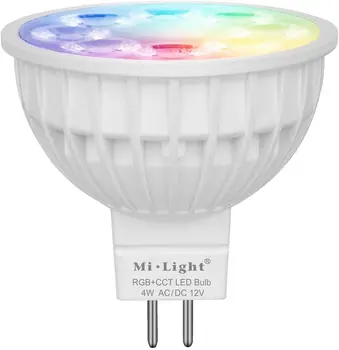 Mi Light MR16 Color Changing LED Spotlight WiFi RGB +CCT 4 Watt Warm White Dimmable (4W MR16)
Mi Light MR16 Color Changing LED Spotlight WiFi RGB +CCT 4 Watt Warm White Dimmable (4W MR16)