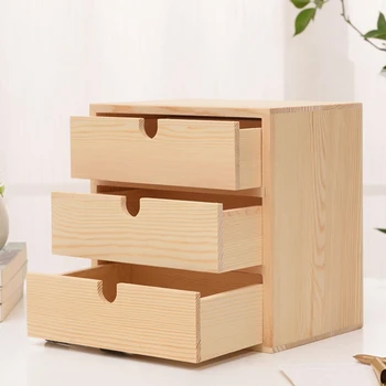 Home Decoration Storage Wooden Small Drawer 3 Layers Natural Wooden Drawer Bedside Table
Home Decoration Storage Wooden Small Drawer 3 Layers Natural Wooden Drawer Bedside Table