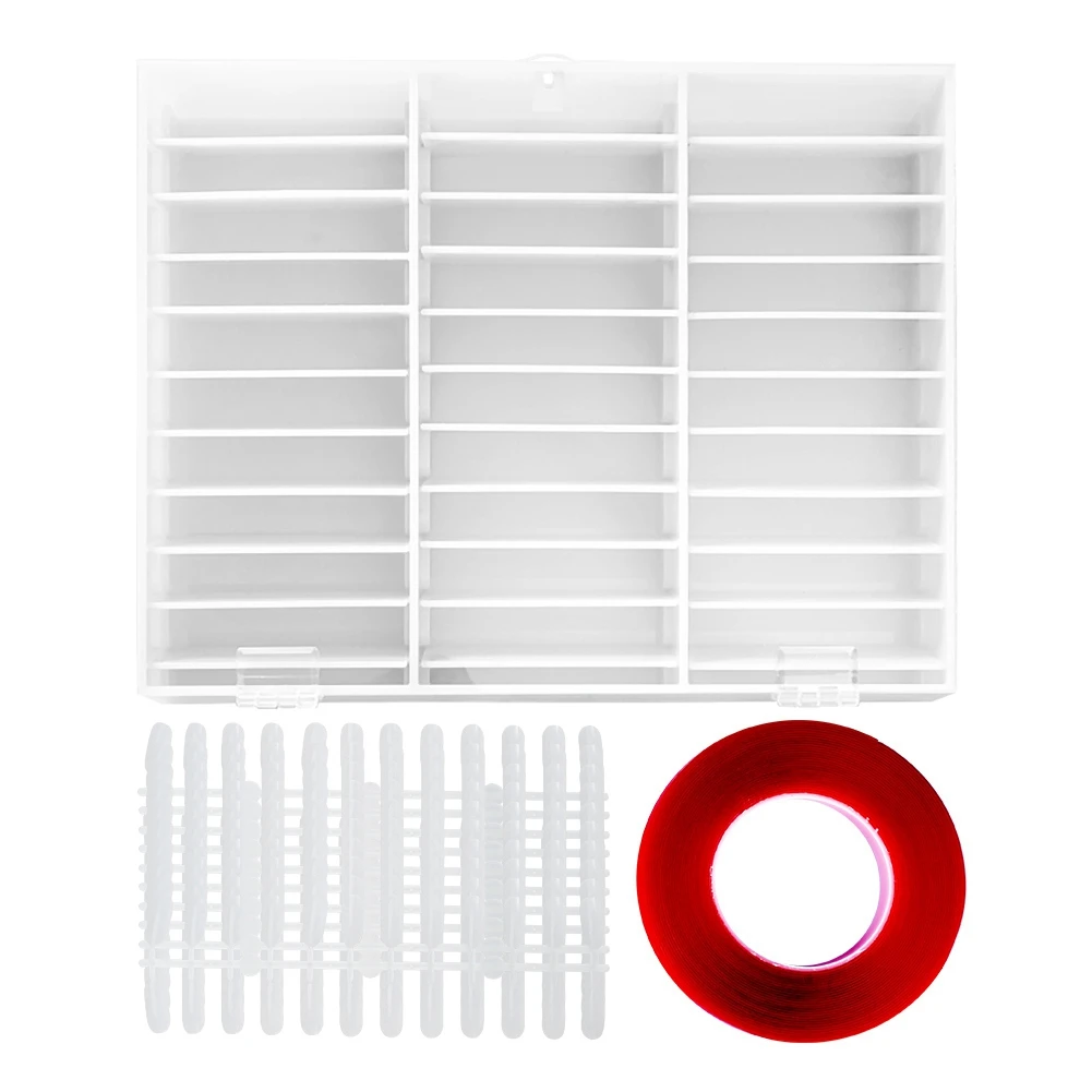 Durable Nail Tips Storage 30 Grids Display Box Rhinestones Decoration Container With 120pcs Nail Tips Nail Art Manicure Tools
Durable Nail Tips Storage 30 Grids Display Box Rhinestones Decoration Container With 120pcs Nail Tips Nail Art Manicure Tools