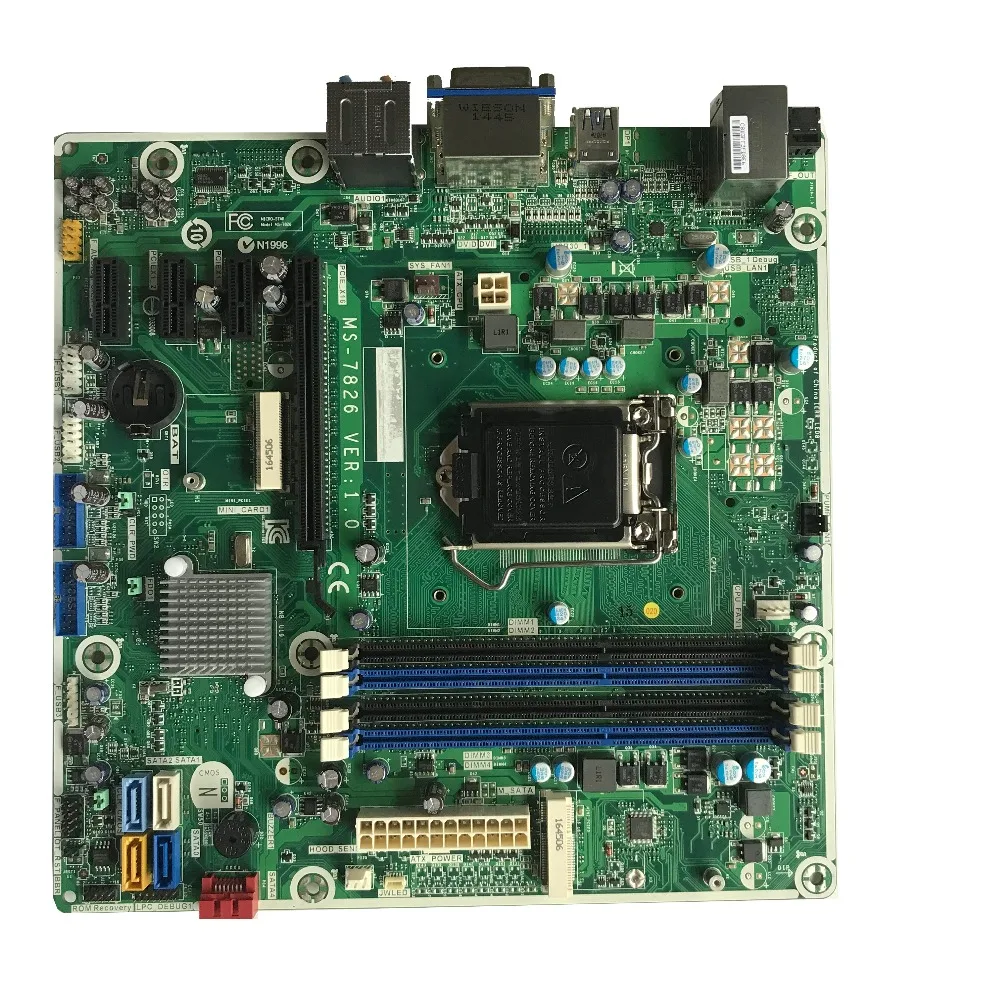 Excellent For HP 700 700-019 Desktop Motherboard LGA 1150 MS-7826 REV:1.0 z87 100% working
Excellent For HP 700 700-019 Desktop Motherboard LGA 1150 MS-7826 REV:1.0 z87 100% working