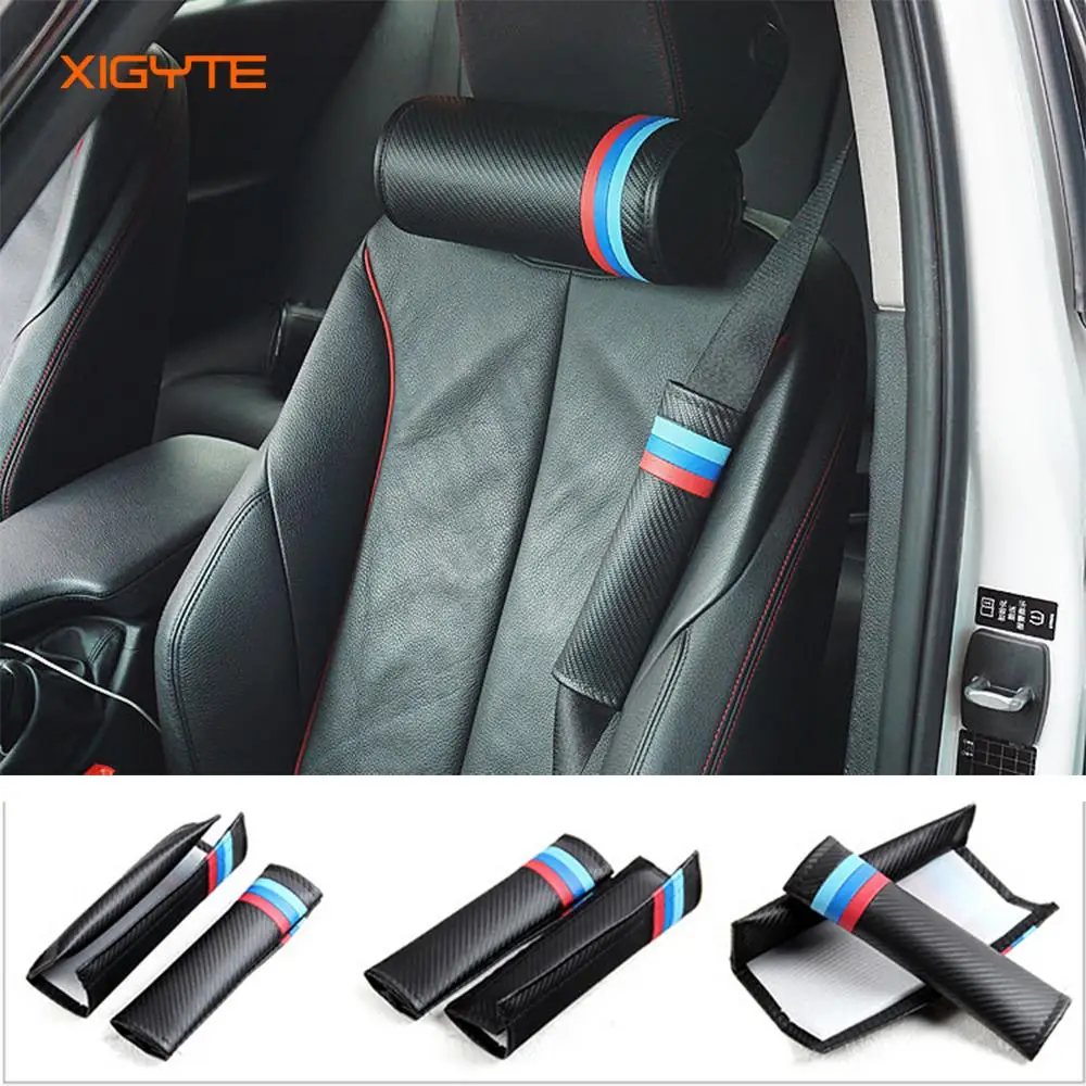 2pc Carbon Fiber Car Seat Belt Pad Cover Shoulder Cushion for BMW E46 30 F20 F10 X1 X3 X5 X6 X7 Car Styling Seat Belt Protection
2pc Carbon Fiber Car Seat Belt Pad Cover Shoulder Cushion for BMW E46 30 F20 F10 X1 X3 X5 X6 X7 Car Styling Seat Belt Protection