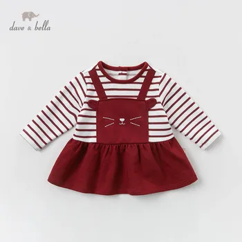 DB13770 dave bella spring baby girls striped cartoon T-shirt children long sleeve tops girls cute pullover kids fashion tees 
DB13770 dave bella spring baby girls striped cartoon T-shirt children long sleeve tops girls cute pullover kids fashion tees