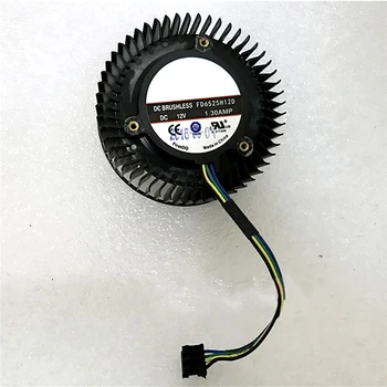 Graphics Card Turbo Cooling Fan Replacement FD6525H12D 12V 1.30A Graphics Card Cooler 1.3A DC12V
Graphics Card Turbo Cooling Fan Replacement FD6525H12D 12V 1.30A Graphics Card Cooler 1.3A DC12V