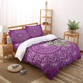 Arabesque Carved Mandala Printed Duvet Cover Set 4 Piece Bedding Set Home Textile Customizable
Arabesque Carved Mandala Printed Duvet Cover Set 4 Piece Bedding Set Home Textile Customizable