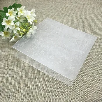 Square Thank you plastic embossing folder for DIY scrapbook card envelop album frame decoration template
Square Thank you plastic embossing folder for DIY scrapbook card envelop album frame decoration template