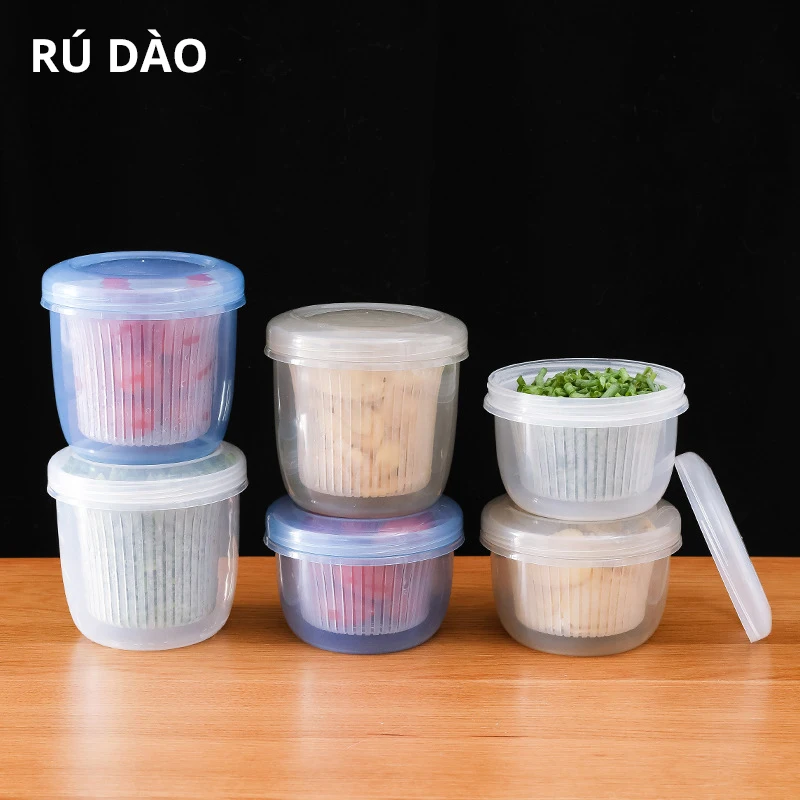 Kitchen Food Storage Box Sealed Crisper Refrigerator Preservation Box Container Scallion Ginger Garlic Storage Box R100
Kitchen Food Storage Box Sealed Crisper Refrigerator Preservation Box Container Scallion Ginger Garlic Storage Box R100