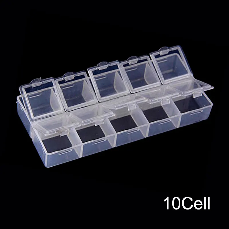 2pcs/lot 10 Grid White DIY Tools Rhinestone Diamond Box Round/Triangular Plastic Tray/ Plate For Nail Art DIY Decoration H00997
2pcs/lot 10 Grid White DIY Tools Rhinestone Diamond Box Round/Triangular Plastic Tray/ Plate For Nail Art DIY Decoration H00997