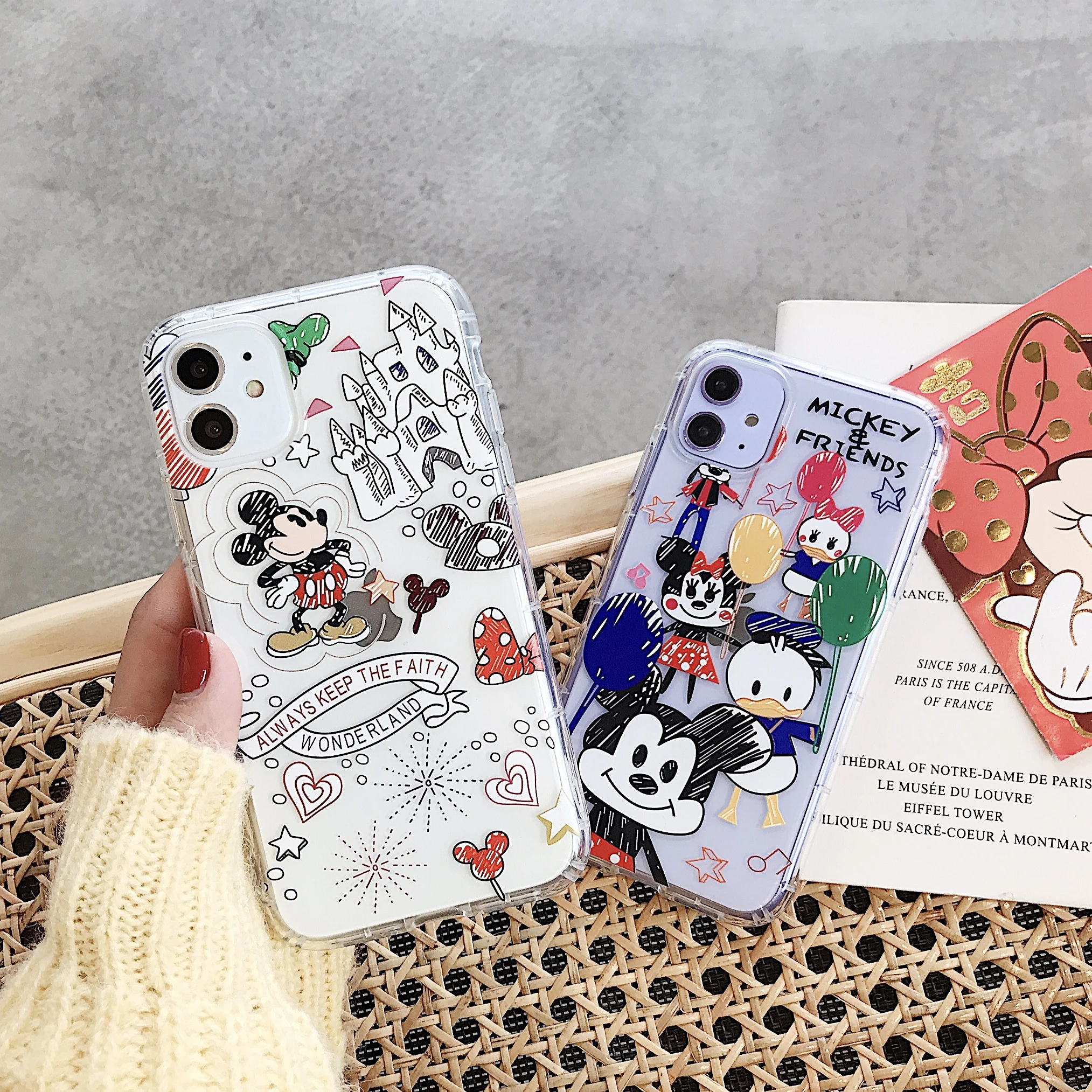 For IPhone 6 Plus Anti-fall Case Xs Max Protective Case for Iphone 11 Pro Max Cartoon Transparent Case x xr 7 plus good quality
For IPhone 6 Plus Anti-fall Case Xs Max Protective Case for Iphone 11 Pro Max Cartoon Transparent Case x xr 7 plus good quality