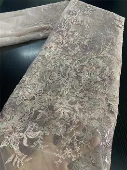 XIYA Latest French Sequins Net Lace 2020 High Quality African Tulle Mesh Sequence Lace Fabric for Wedding Dress Sewing QF3441B-1
XIYA Latest French Sequins Net Lace 2020 High Quality African Tulle Mesh Sequence Lace Fabric for Wedding Dress Sewing QF3441B-1