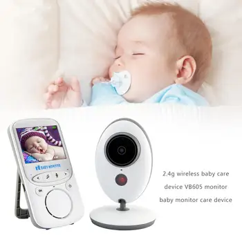 2.4 G Wireless Baby Care Device VB605 Video Baby Monitor With Night Vision Camera Two Way Audio System Temperature Sensor
2.4 G Wireless Baby Care Device VB605 Video Baby Monitor With Night Vision Camera Two Way Audio System Temperature Sensor