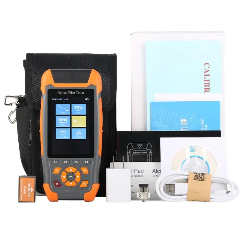 Optic fiber tester Optical time domain reflectometer OTDR fiber tester fiber breakpoint fault finder optical cable detection
Optic fiber tester Optical time domain reflectometer OTDR fiber tester fiber breakpoint fault finder optical cable detection