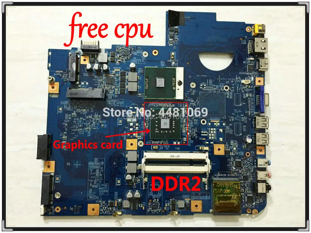 Материнская плата для ноутбуков Acer aspire 5738 48.4CG07.011 материнская M92 MB MBP5601013 MBP5601009 GM45