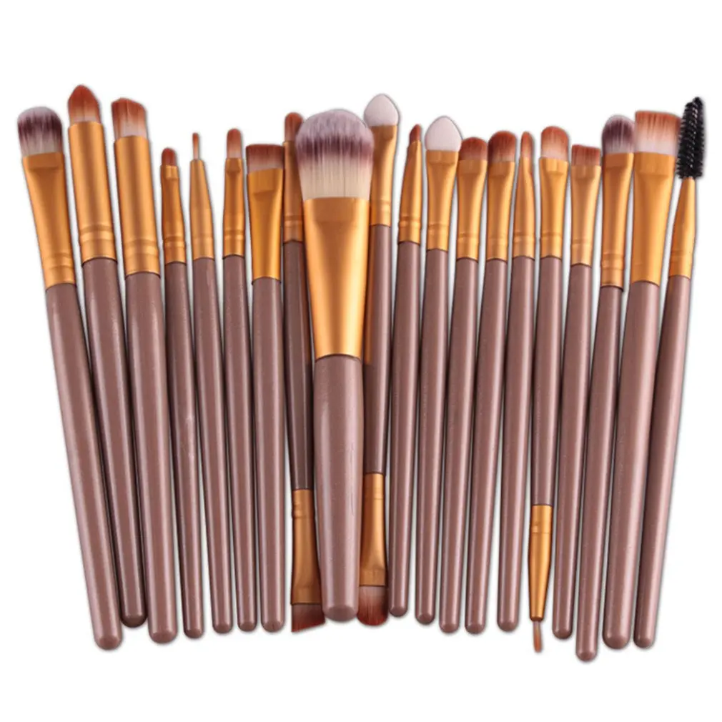 Lightweight Practical 20 Sets of Makeup Brushes Makeup Tools Essential for Daily Makeup for Ladies
Lightweight Practical 20 Sets of Makeup Brushes Makeup Tools Essential for Daily Makeup for Ladies
